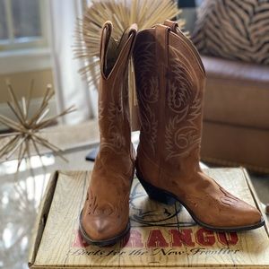 DURANGO Leather Western Boots size 7